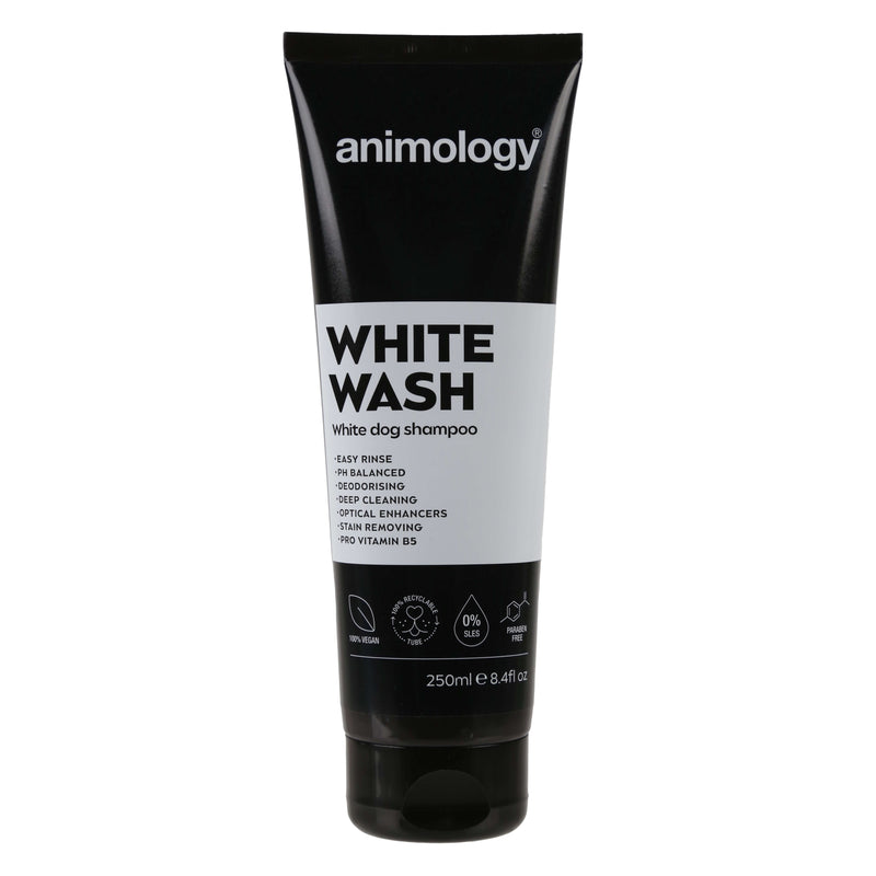 White wash brightening shampoo for dogs