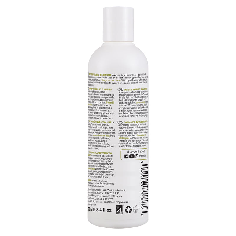 Essentials Olive & Walnut Shampoo 250ml