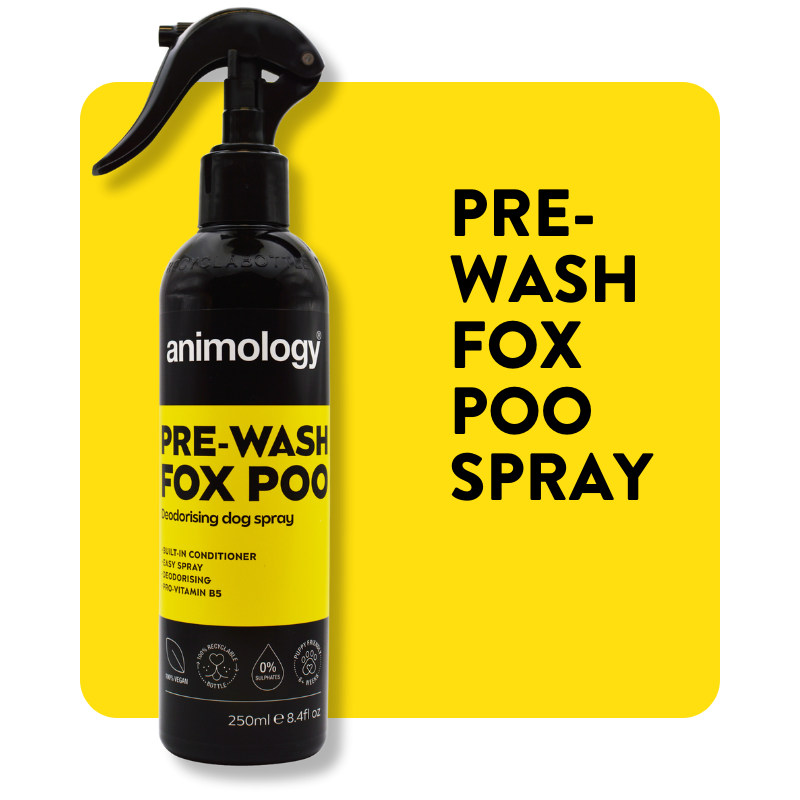 Pre-Wash Fox Poo Deodorising Dog Spray 250ml