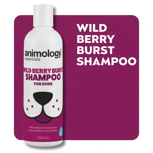 Animology Essentials Wild Berry Burst Dog Shampoo 250ml