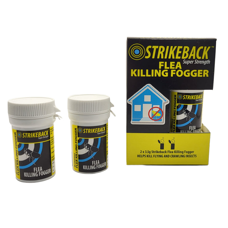 Strikeback Twin Pack Flea Fogger, 2 x 3.5g