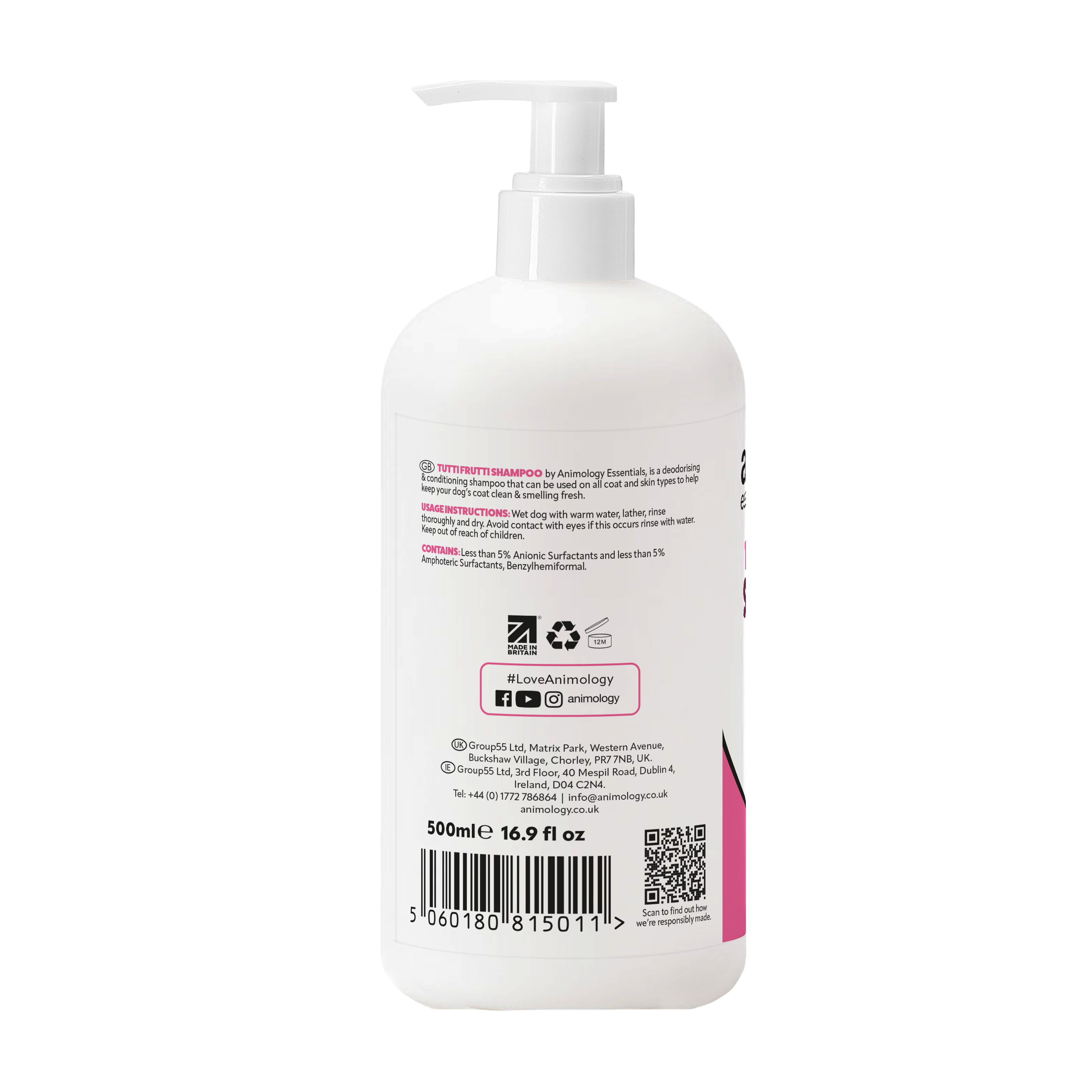 Essentials Tutti Frutti Shampoo 500ml