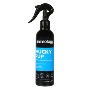mucky pup no rinse dry shampoo for dogs and puppies