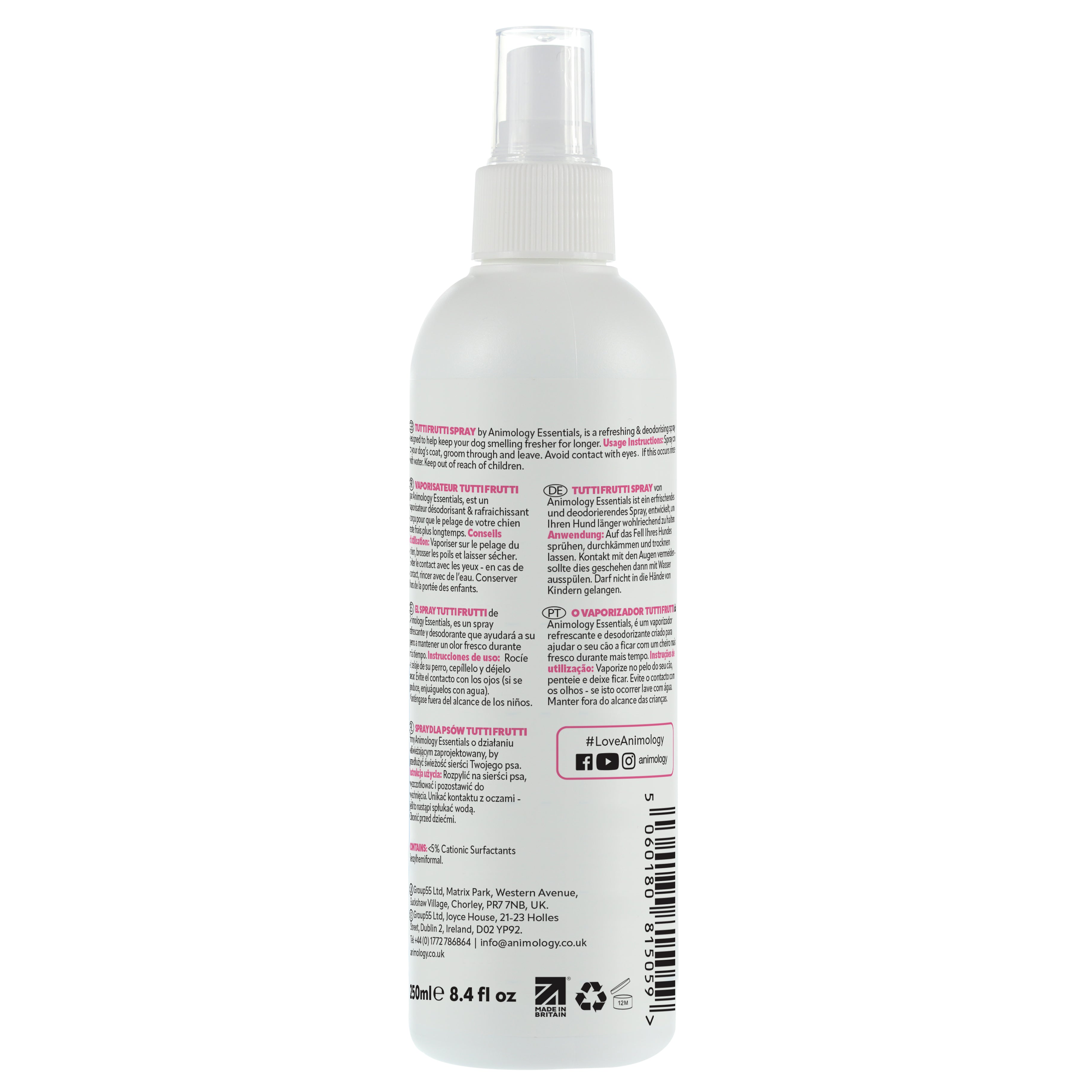Essentials Tutti Frutti Fragrance Spray 250ml