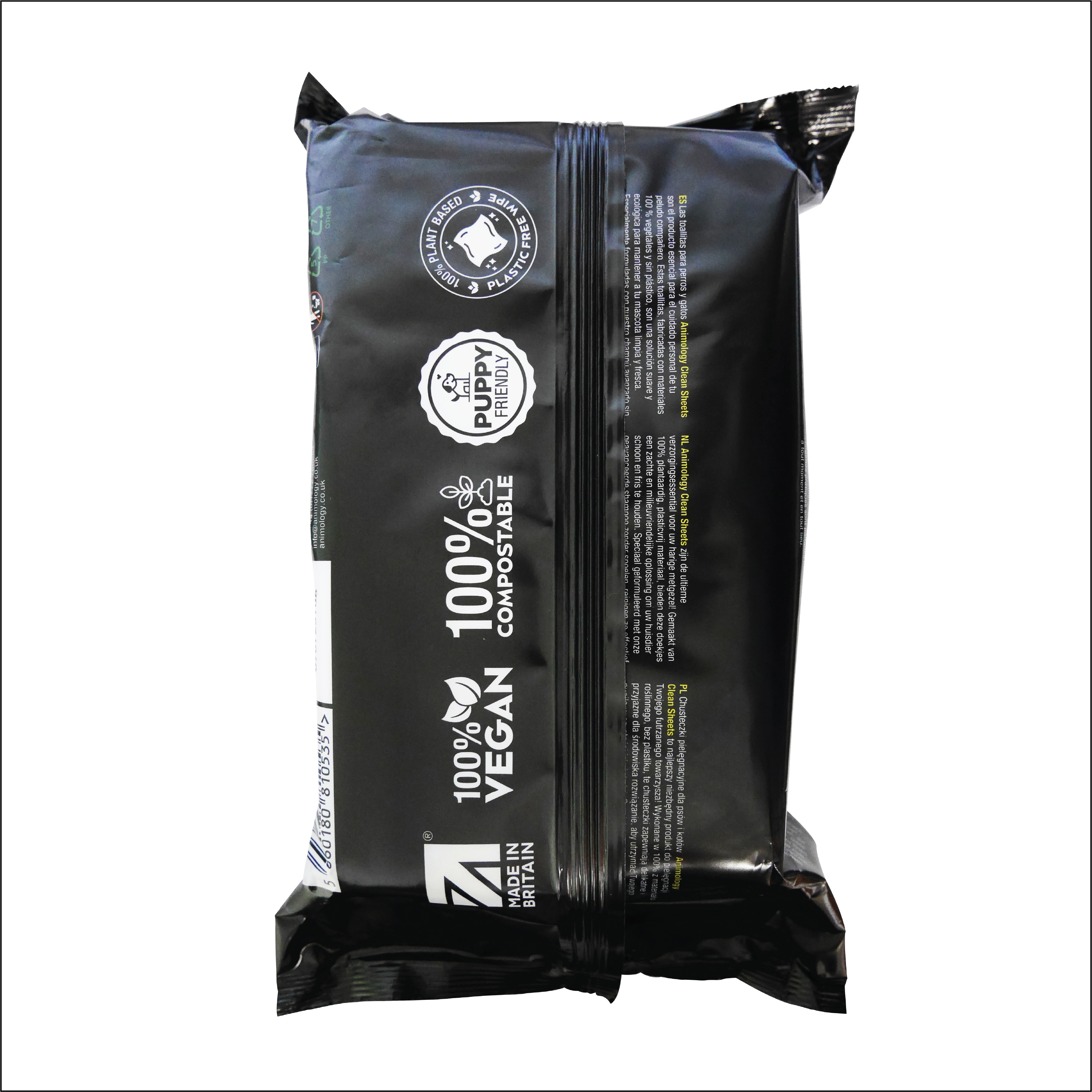Clean Sheets Pet Wipes 100 Pack