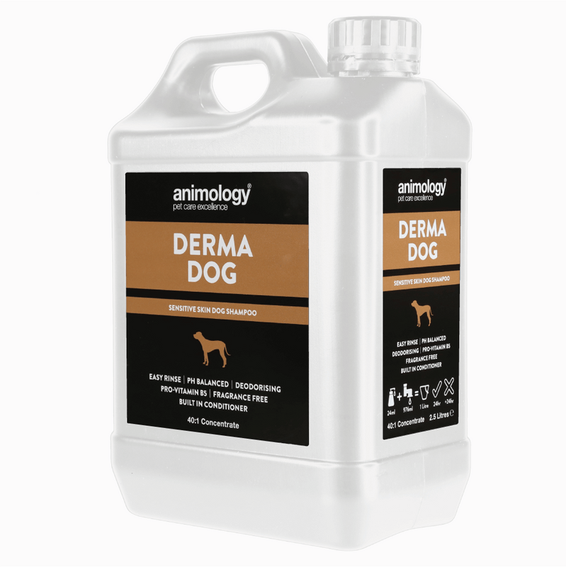Derma dog sensitive shampoo for dogs 2.5litre concentrate