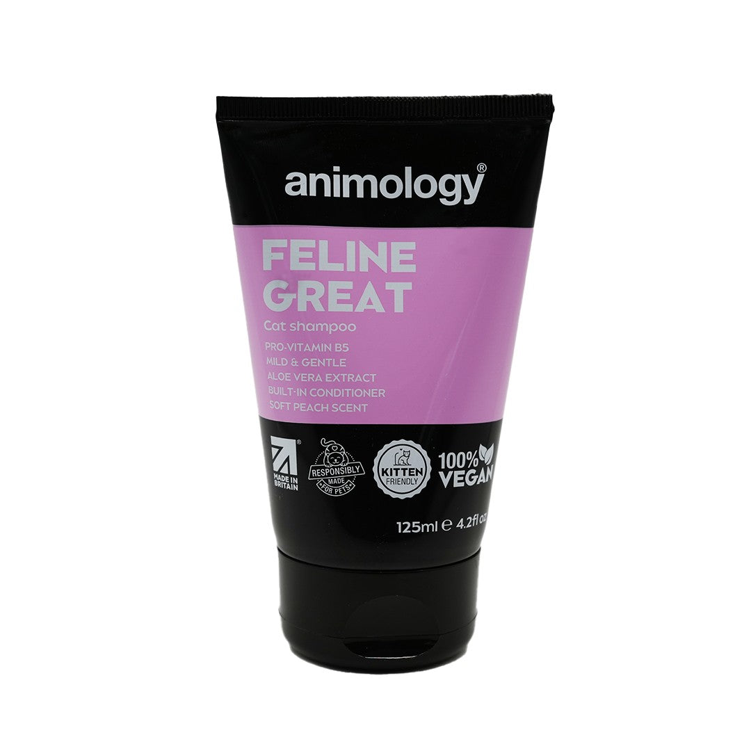 Feline Great Cat Shampoo 125ml | Peach