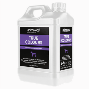 True colors colour enhancing dog shampoo 2.5litre concetrate