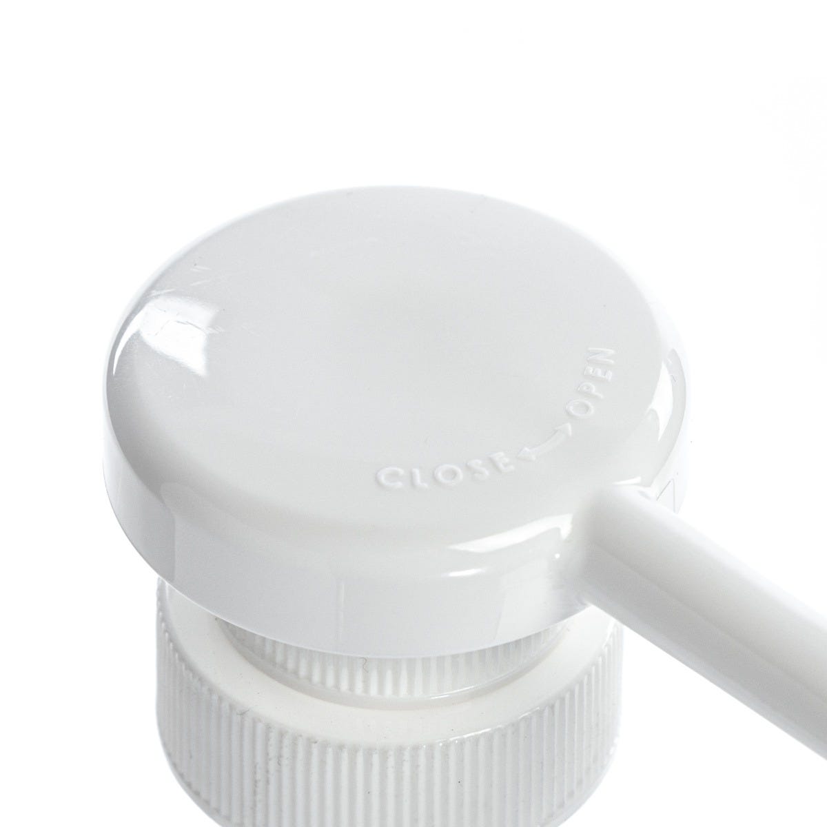38mm plastic white pump for 2.5 litres