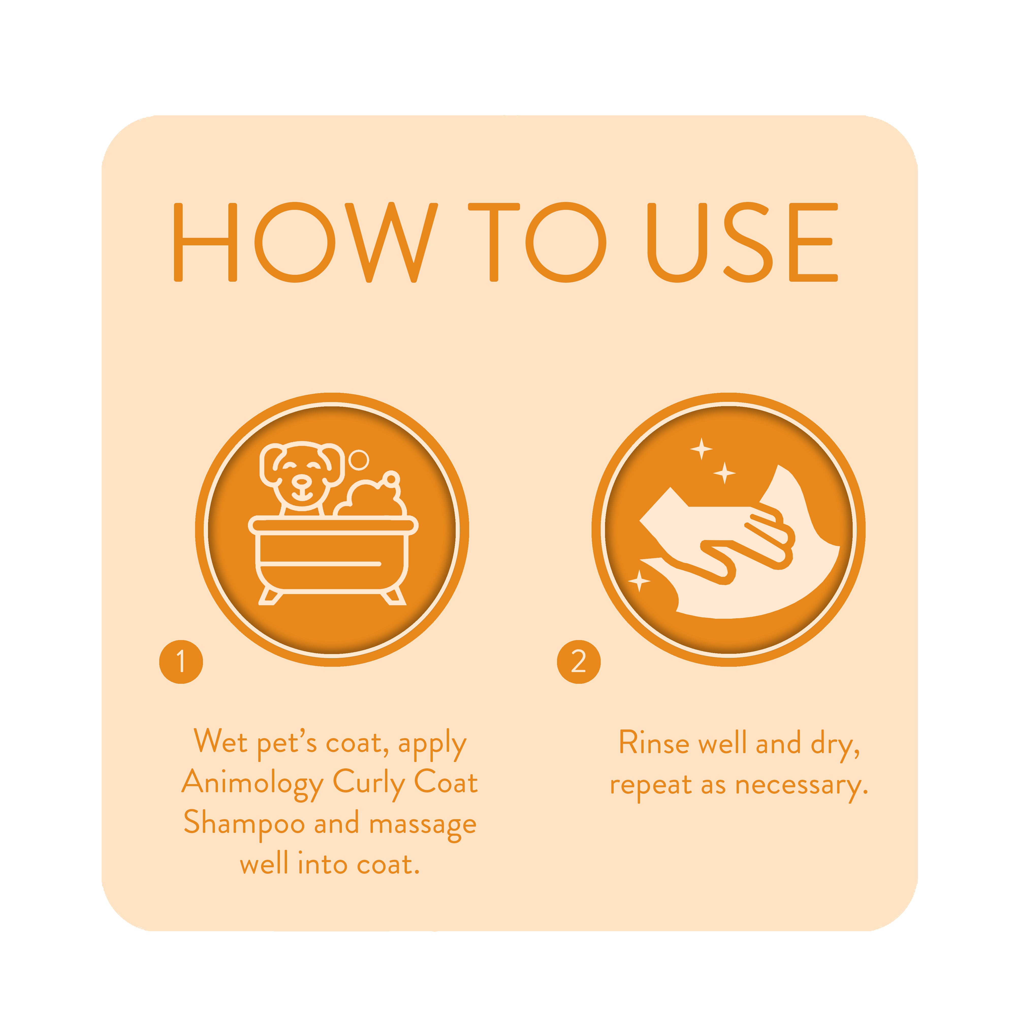 curly coat dog shampoo 2.5l