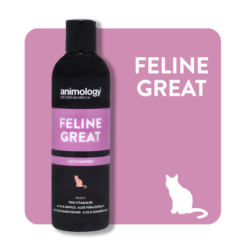 Feline Great Cat Shampoo 250ml | Peach